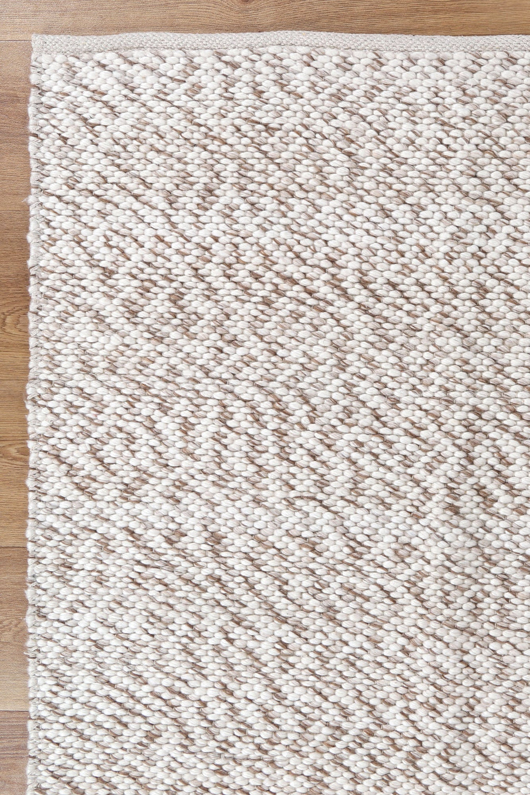 Tangier Beige Wool Rug 160x230