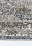 Vintage Crown Kendra Ash Distressed Vintage Round Rug 180x180