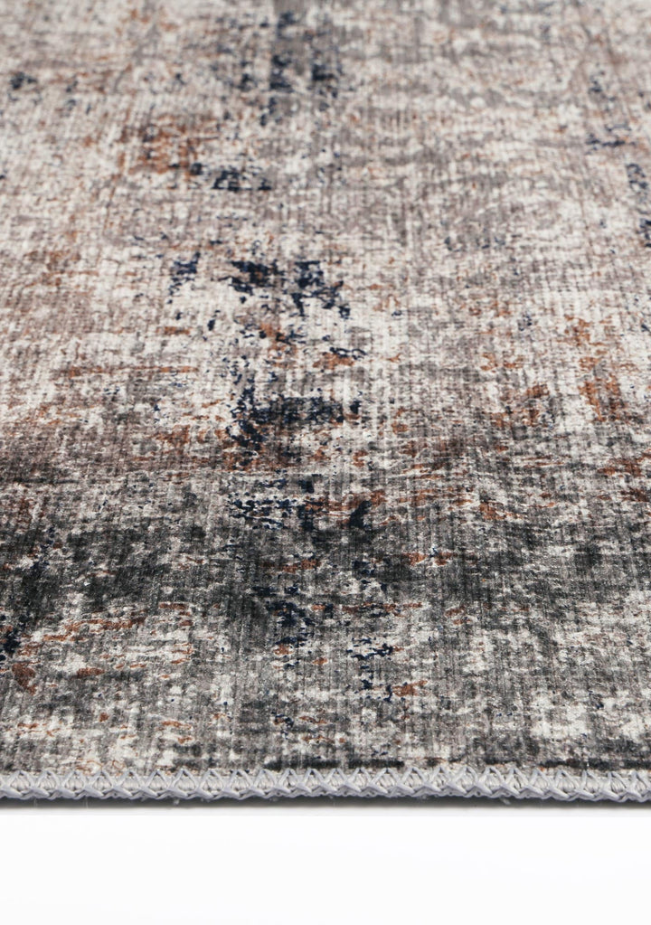 Vintage Crown Elizabeth Ash Beige Distressed Vintage Rug 200x290