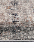 Vintage Crown Elizabeth Ash Beige Distressed Vintage Rug 200x290
