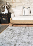 Vintage Crown Alfred Ivory Distressed Vintage Rug 200x290