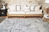 Vintage Crown Alfred Ivory Distressed Vintage Rug 200x290