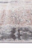 Vintage Crown Leopold Ash Ivory Distressed Vintage Rug 200x290