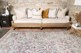 Vintage Crown Rudolph Ivory Multi Distressed Vintage Rug 200x290