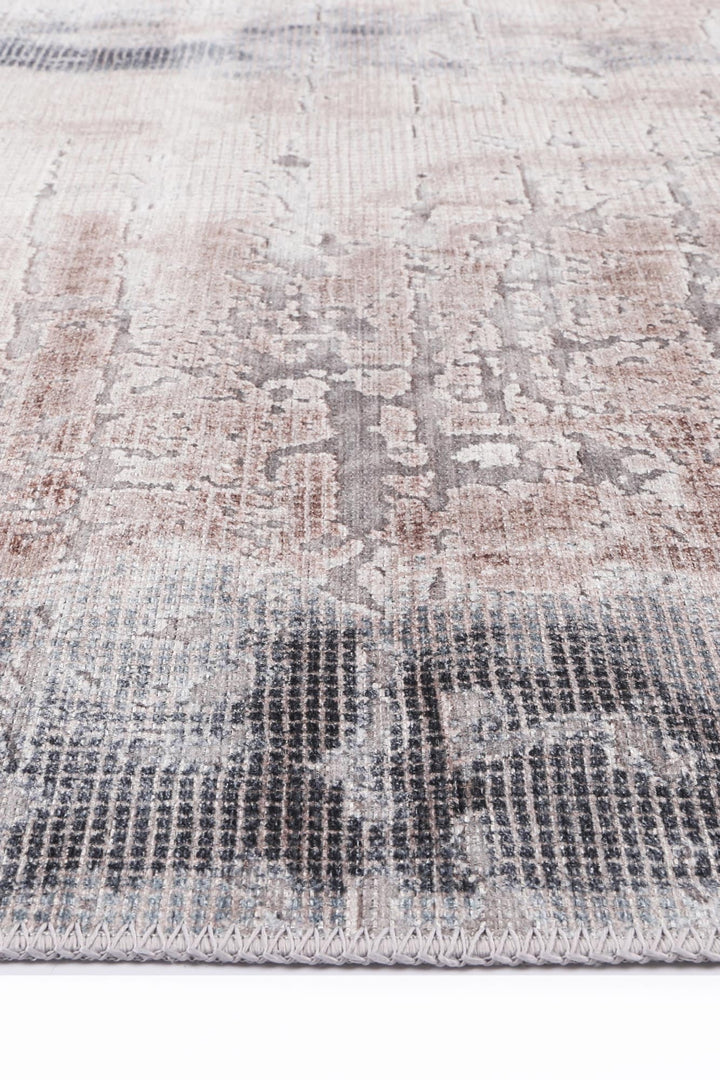 Vintage Crown Leopold Ash Ivory Distressed Vintage Rug 280x380