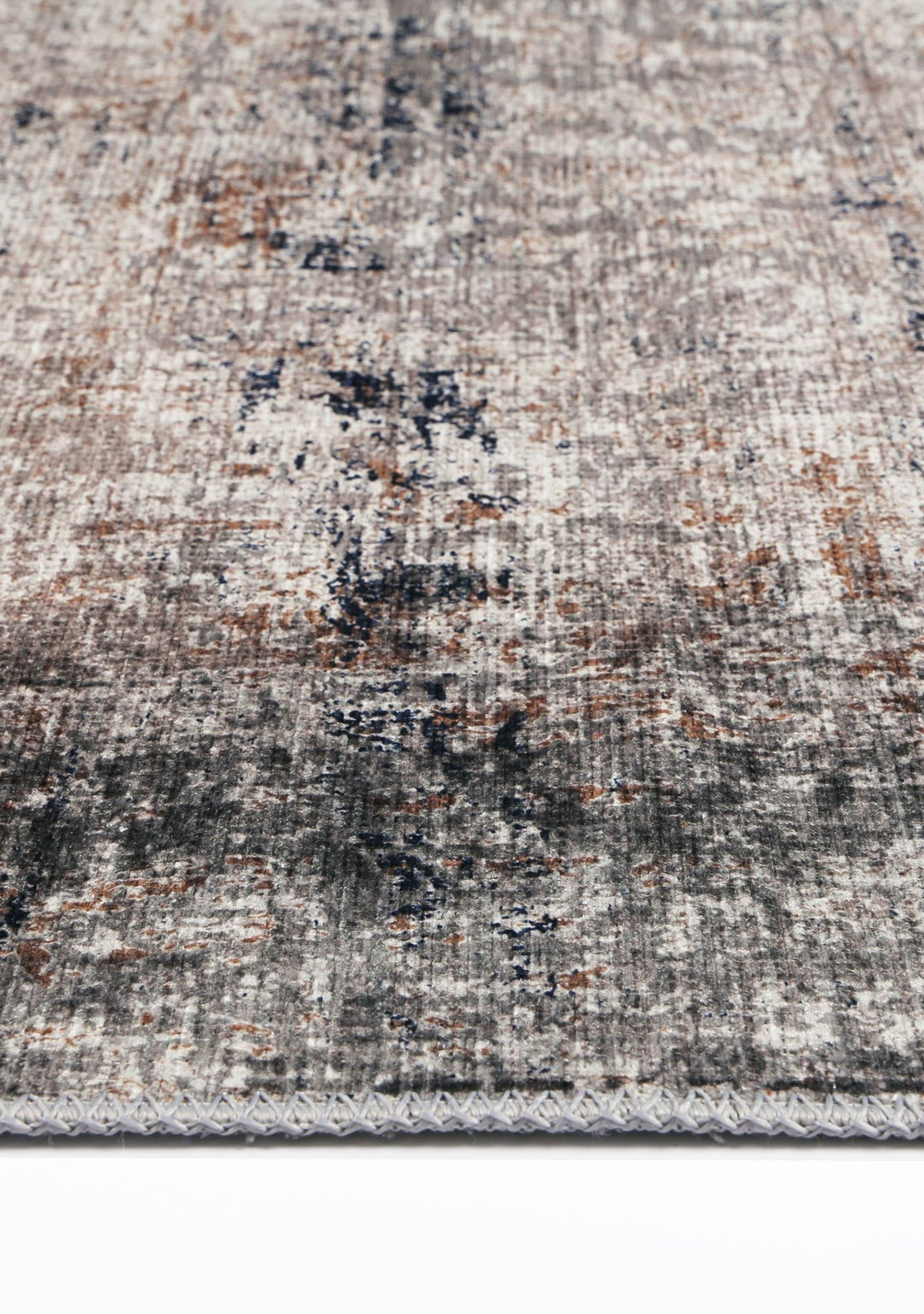 Vintage Crown Elizabeth Ash Beige Distressed Vintage Rug 80x300