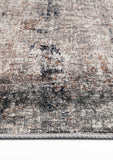Vintage Crown Elizabeth Ash Beige Distressed Vintage Rug 80x300