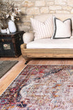 Vintage Crown Ernest Multi Distressed Vintage Rug 80x300