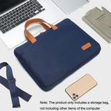 Ultra-thin Macbook Laptop Bag - 15.6-16.1 Inches - Dark Blue