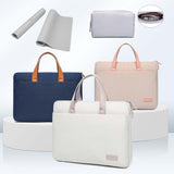 Ultra-thin 15.6-16.1 Macbook Hand Laptop Bag with Gray Mouse Pad