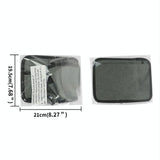 Portable Luggage Bag with Cup Holder - Gray