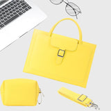 Waterproof Laptop Bag with Power Pack - 13 Inches Portable - Light Grey