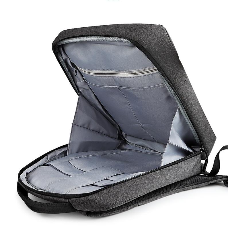 Spacious Laptop Bag for Professionals - Large Capacity - Deep Space Gray