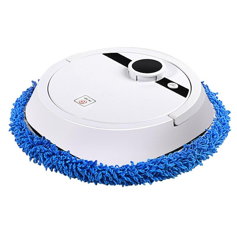 Smart All-in-one Robotic Sweeper and Mop - White
