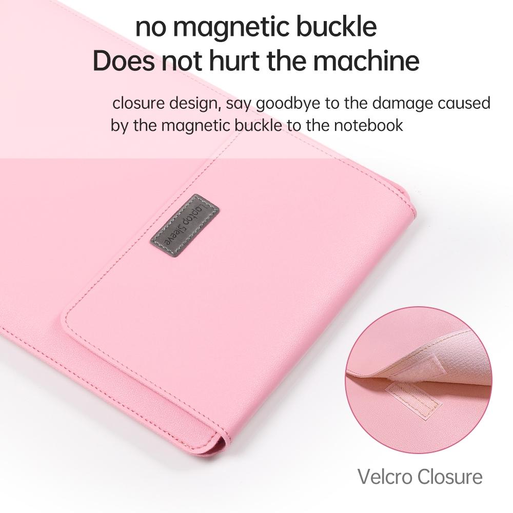 Lightweight 4-in-1 Leather Laptop Bag - 13 / 14 Inches Portable - Yellow