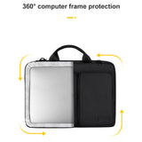 Thickened Polyester Laptop Bag - Fits 14.1-15.4 Inch Devices - Pink