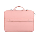 Thickened Polyester Laptop Bag - Fits 14.1-15.4 Inch Devices - Pink