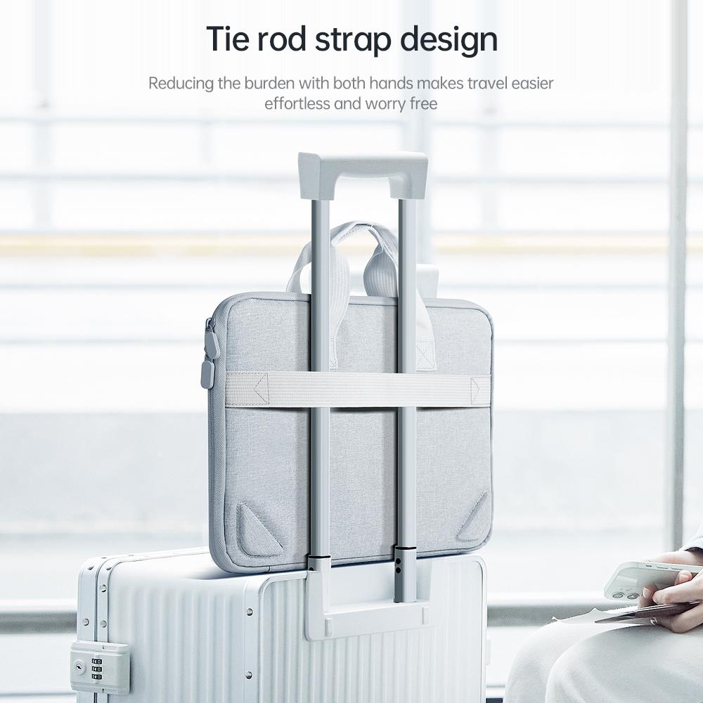 Portable Oxford Laptop Bag - Durable Fabric Multiple Colours - Dark Blue