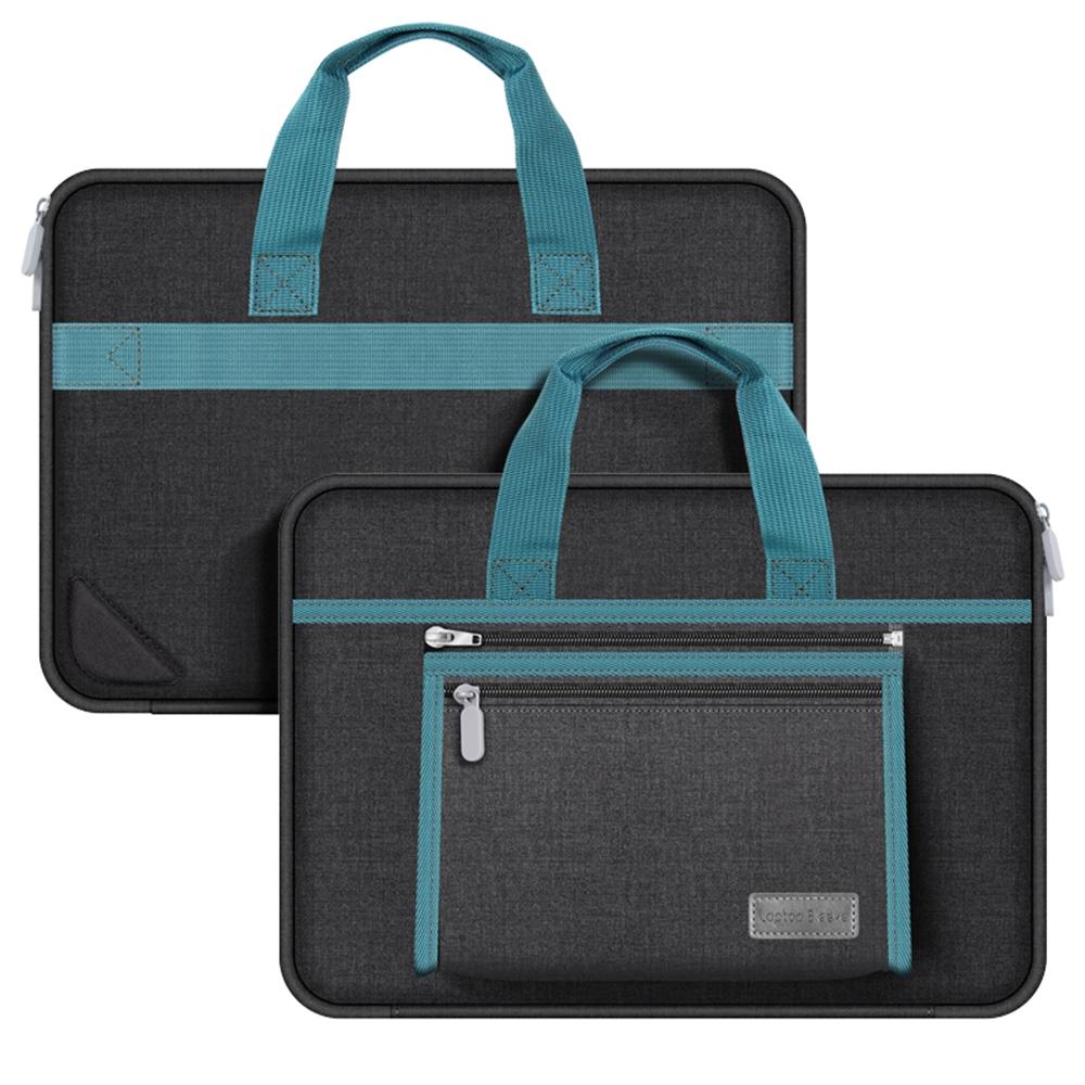 Portable Oxford Laptop Bag - Durable Fabric Multiple Colours - Dark Blue