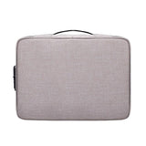 Waterproof Multi-layer Laptop Bag with Password Lock - Black