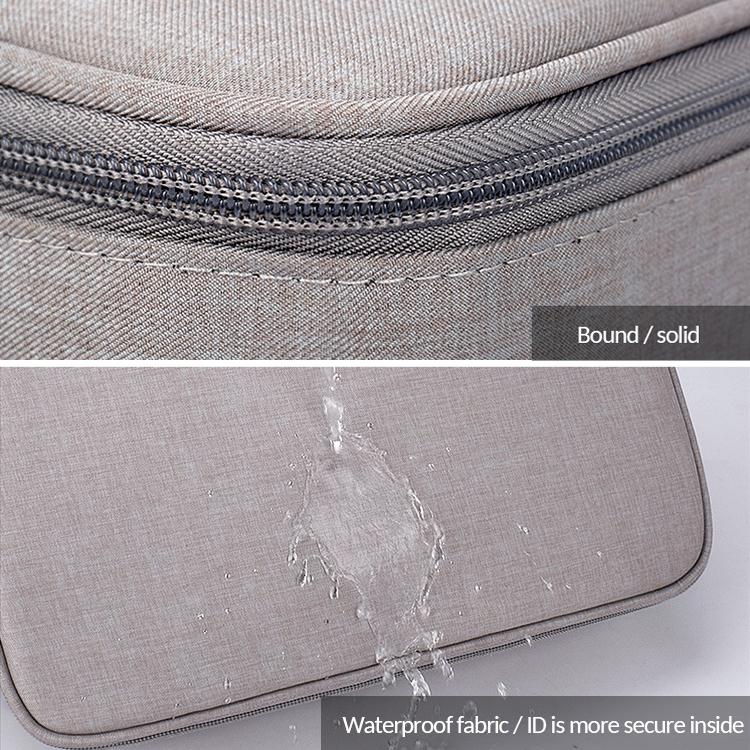 Waterproof Multi-layer Laptop Bag with Password Lock - Black