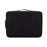 Waterproof Multi-layer Laptop Bag with Password Lock - Black