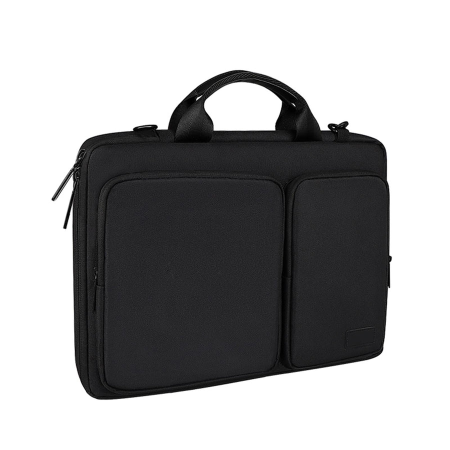 Thickened Polyester Laptop Bag - Fits 14.1-15.4 Inch Devices - Black