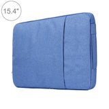 Universal Denim Laptop Bag for 15.4 Inch Notebooks - Fits Macbook Air / Pro - Portable & Stylish - 39.2x28.5x2cm - Black