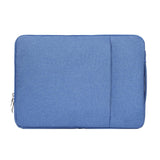 Universal Denim Laptop Bag for 15.4 Inch Notebooks - Fits Macbook Air / Pro - Portable & Stylish - 39.2x28.5x2cm - Black
