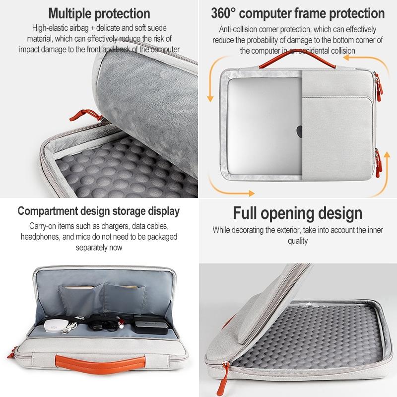 Versatile Laptop Bag for Work and Travel - Black