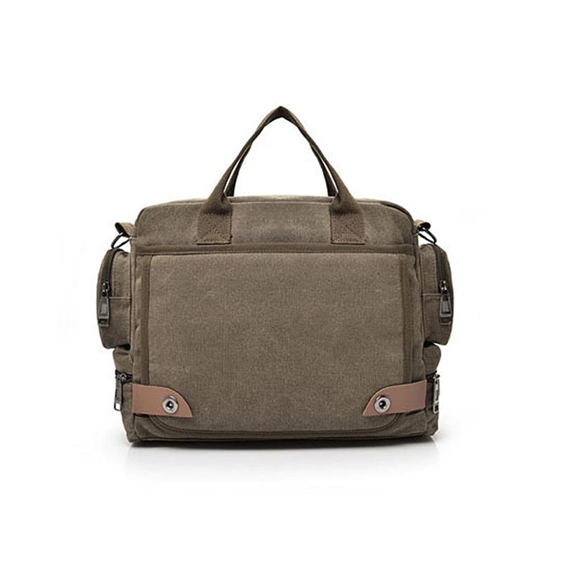 Waterproof Outdoor Laptop Bag Single Shoulder - Dark Gray