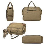 Waterproof Outdoor Laptop Bag Single Shoulder - Dark Gray