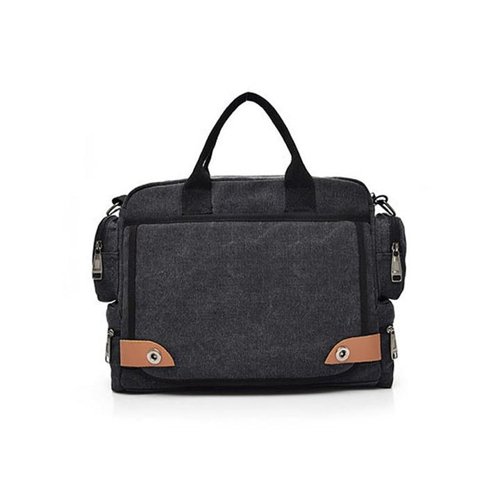 Waterproof Outdoor Laptop Bag Single Shoulder - Dark Gray