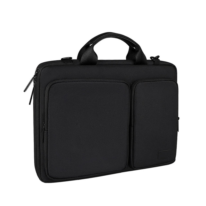 Thickened Polyester Laptop Bag - Fits 14.1-15.4 Inch Devices - Silver Gray