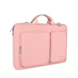Thickened Polyester Laptop Bag - Fits 14.1-15.4 Inch Devices - Silver Gray