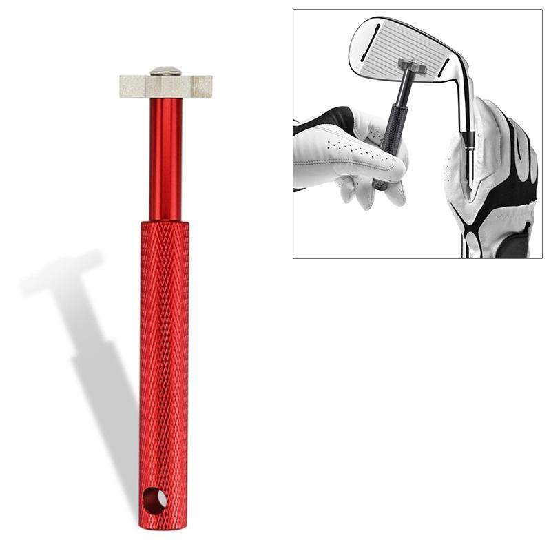 Sharpen your Wedges with Strong Golf Grooving Tool - Red