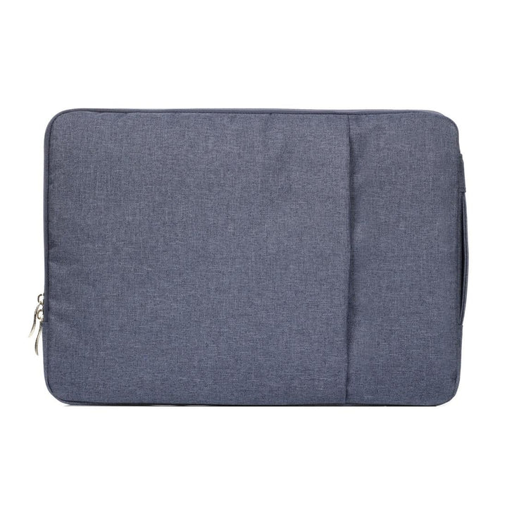 Universal Denim Laptop Bag for 13.3 Notebooks - Fits Macbook Air / Pro - Portable & Stylish - 35.5x26.5x2cm - Dark Blue