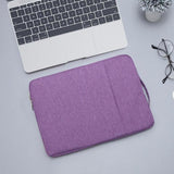 Universal Denim Laptop Bag for 13.3 Notebooks - Fits Macbook Air / Pro - Portable & Stylish - 35.5x26.5x2cm - Dark Blue