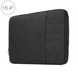 Universal Denim Laptop Bag for 15.4 Inch Notebooks - Fits Macbook Air / Pro - Portable & Stylish - 39.2x28.5x2cm - Dark Blue