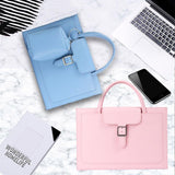 Waterproof Laptop Bag with Power Pack - 13 Inches Portable - Mint Green
