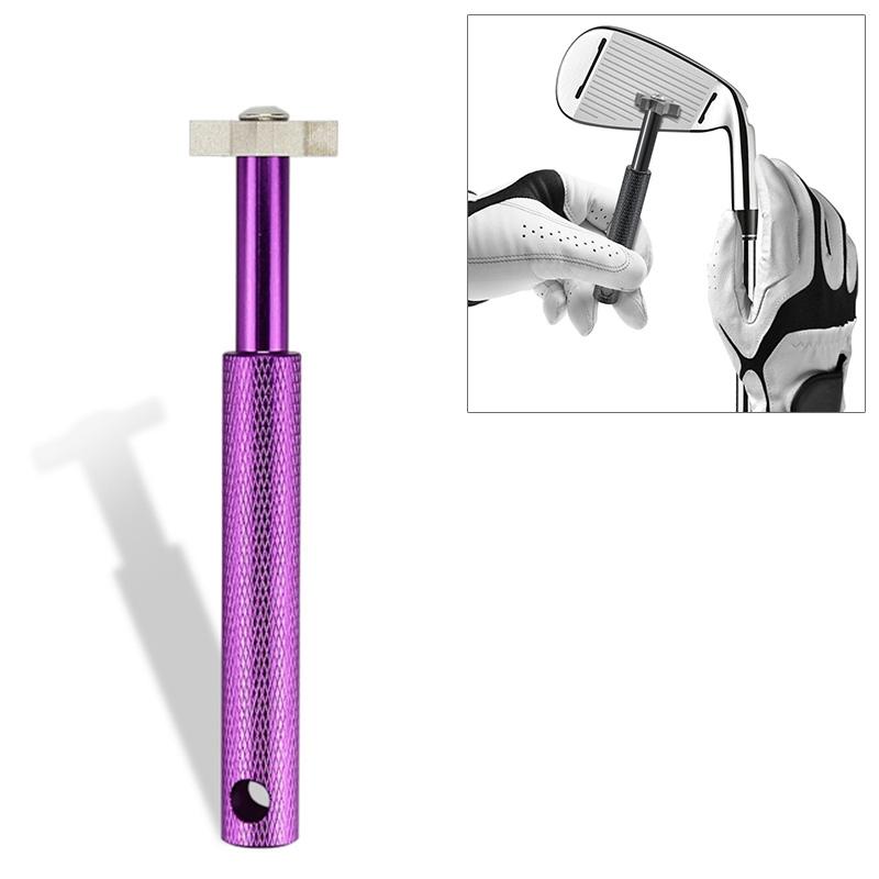 Sharpen your Wedges with Strong Golf Grooving Tool - Purple