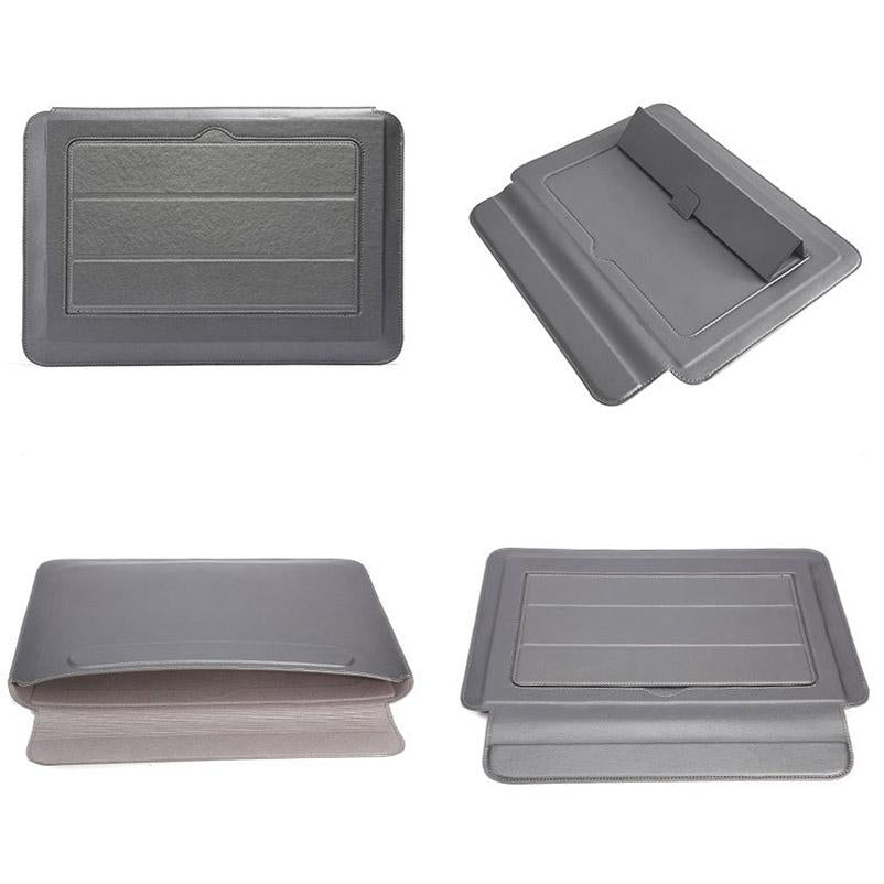 Multifunctional Laptop Bag Stand - Fits 13.3-14 Inches - Black - Black