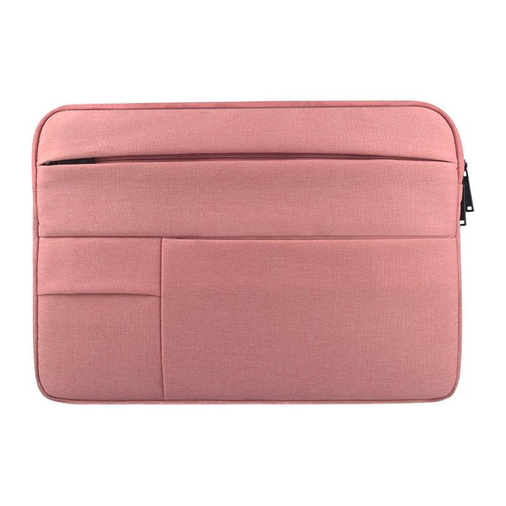 Portable Oxford Cloth Laptop Bag For 12 Macbook And Tablets - Pink