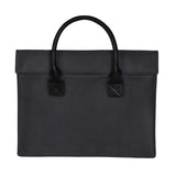 Universal 15.4 Soft Handle Laptop Bag for Macbook Samsung Sony Dell Alienware Chuwi Asus Hp - Portable & Wearable - Black