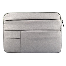 Portable Oxford Cloth Laptop Bag For 12 Macbook And Tablets - Grey