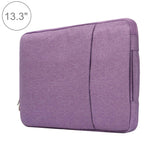 Universal Denim Laptop Bag for 13.3 Notebooks - Fits Macbook Air / Pro - Portable & Stylish - 35.5x26.5x2cm - Magenta
