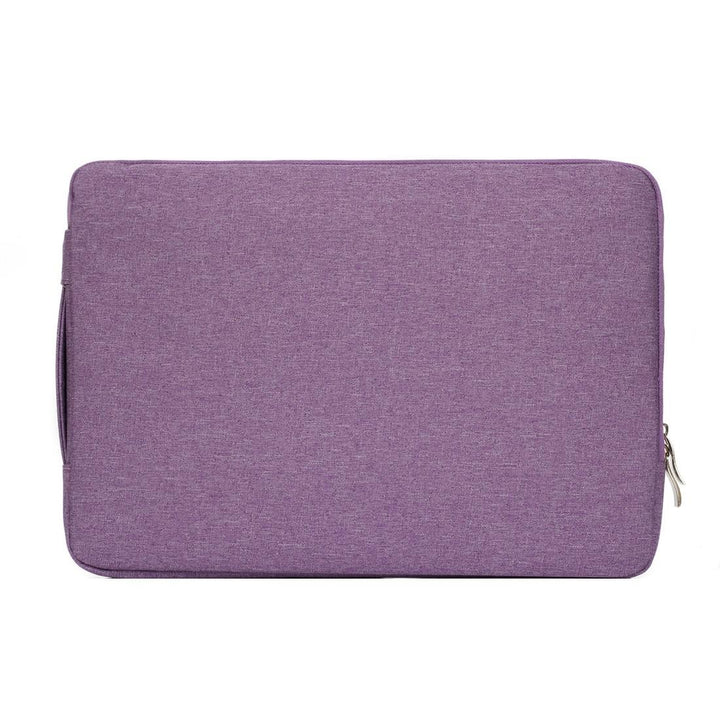 Universal Denim Laptop Bag for 13.3 Notebooks - Fits Macbook Air / Pro - Portable & Stylish - 35.5x26.5x2cm - Magenta