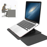 Universal Waterproof Laptop Bag Set With Handle Stand Pen Holder Winders Mouse & Charger Bags - Red