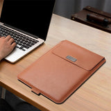 Universal Waterproof Laptop Bag Set With Handle Stand Pen Holder Winders Mouse & Charger Bags - Red