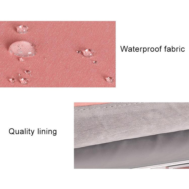 Universal 15.4 Soft Handle Laptop Bag for Macbook Samsung Sony Dell Alienware Chuwi Asus Hp - Portable & Wearable - Navy Blue